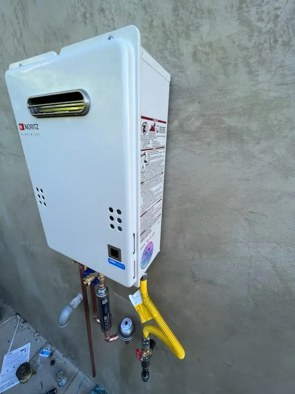 Tankless water heater installation for Asbury Grove homes